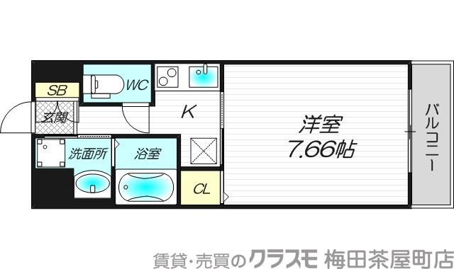 プレッツァ新大阪の間取り