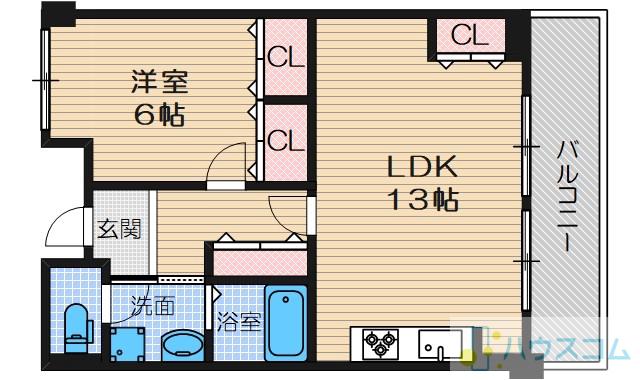 ハイムボナールの間取り