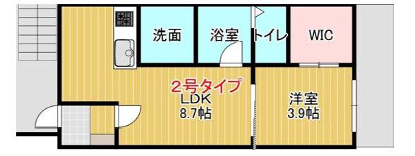 Nike城東関目の間取り