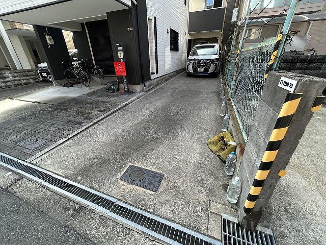4/14 駐車場