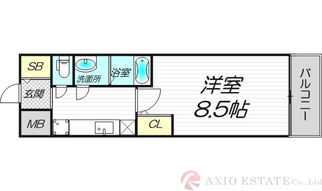 PHOENIX新大阪の間取り