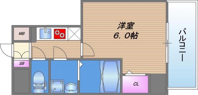 エスリード大阪城テラスの間取り