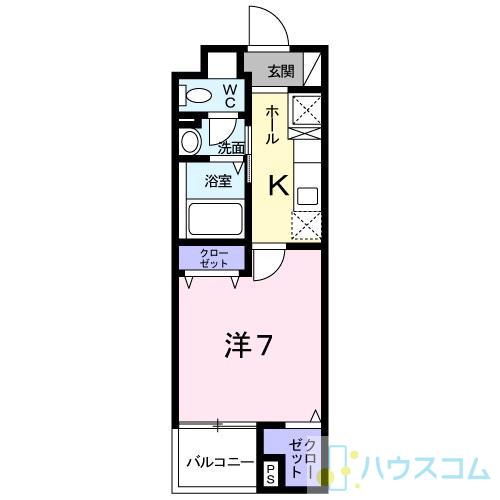 グレンツェン茨木の間取り