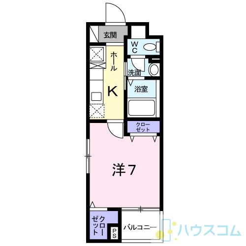 グレンツェン茨木の間取り
