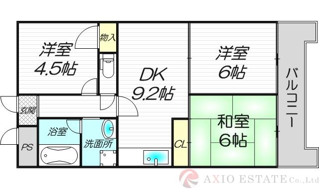 グレイスフル18の間取り