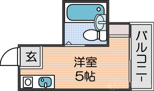 ヴィラージュ花園の間取り
