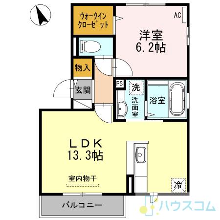 パークコート楓の間取り