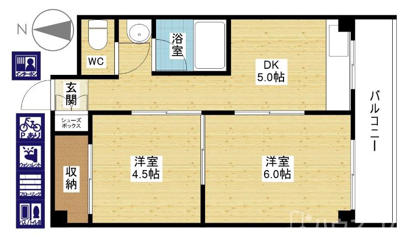 SENSE東淀川の間取り