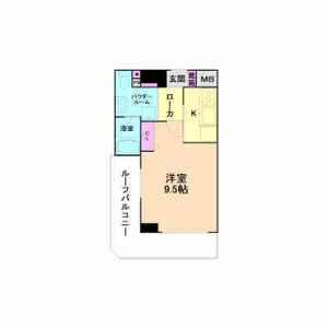 エスリード北浜の間取り