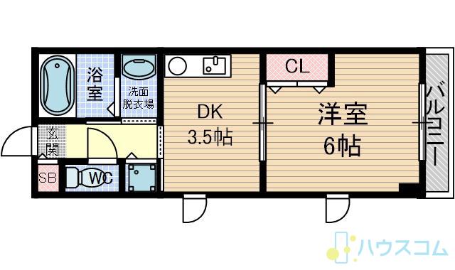 ファインヴェール・ウエストの間取り