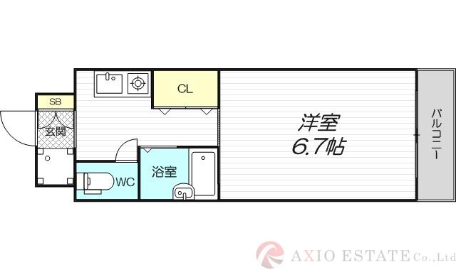 エクセレント上新11の間取り