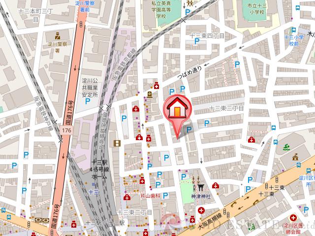 3/4 地図