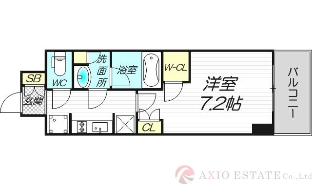 垂水町の完工年月（2024年1月）築の賃貸マンションの間取り