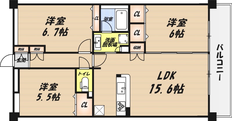 3/13 間取