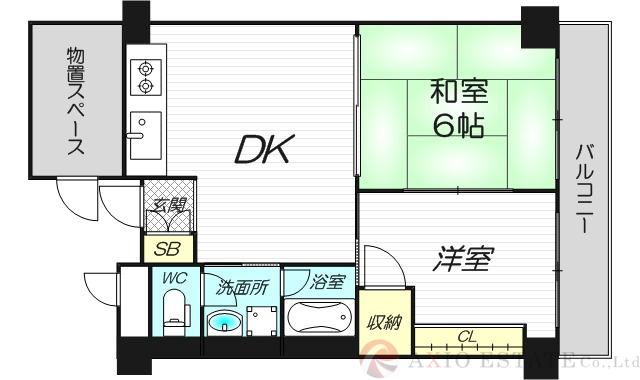 ニュー大阪ハイツの間取り