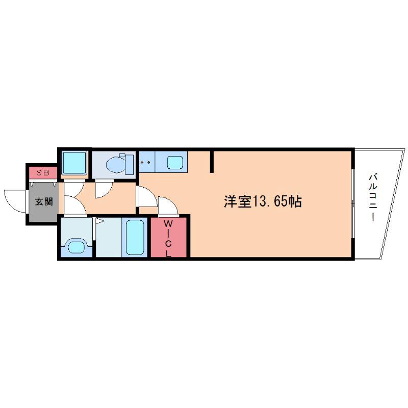 宮原の完工年月（2009年1月）築の賃貸マンションの間取り