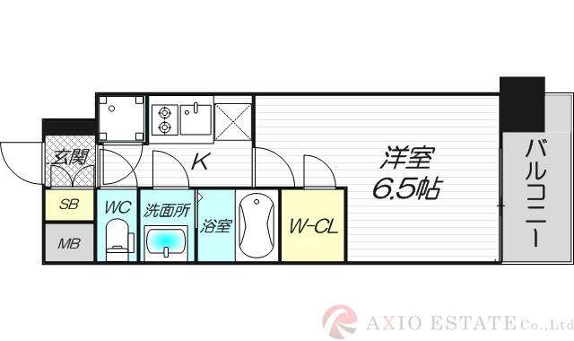 ファーストフィオーレ塚本リベルテの間取り