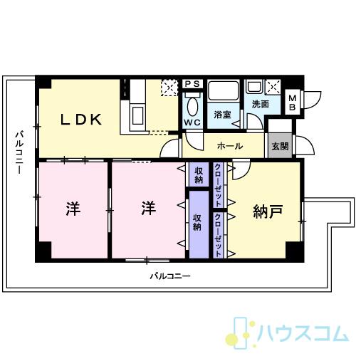 グラン　フォルスの間取り