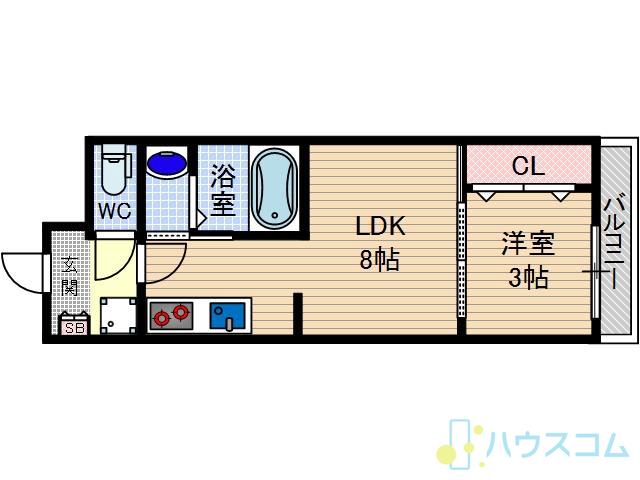 オアシスブリリアントの間取り