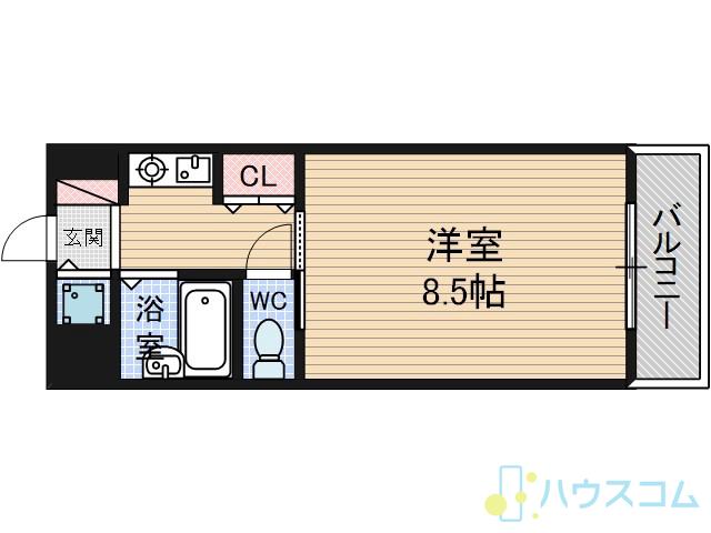 アルファ千里丘の間取り