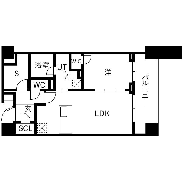 柿本町の完工年月（2027年2月）築の賃貸マンションの間取り