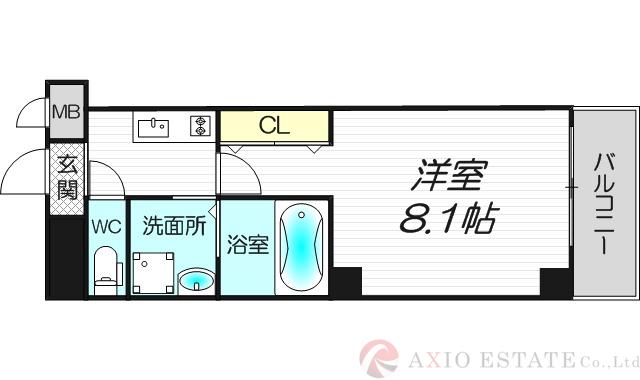 ルミエナ東三国の間取り