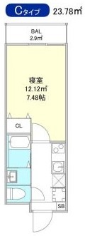 1/2 間取