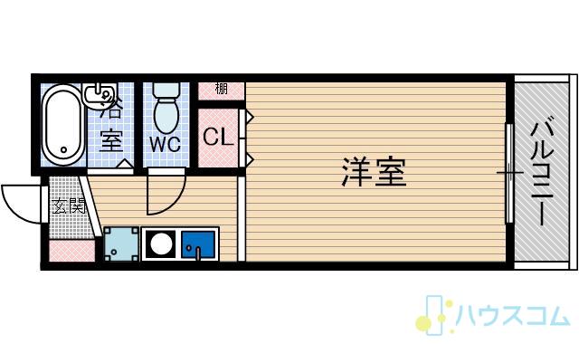 アビタシオンFの間取り