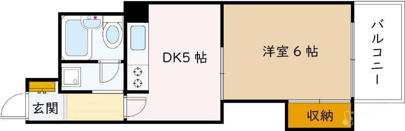 メゾンサプリームの間取り