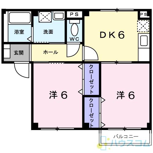 レジダンス・カメリアの間取り