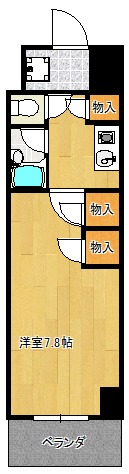 今薬屋町の完工年月（1994年3月）築の賃貸マンションの間取り